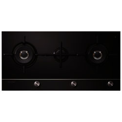 Fisher & Paykel CG903DNGGB1 Gas Hob, Black Glass